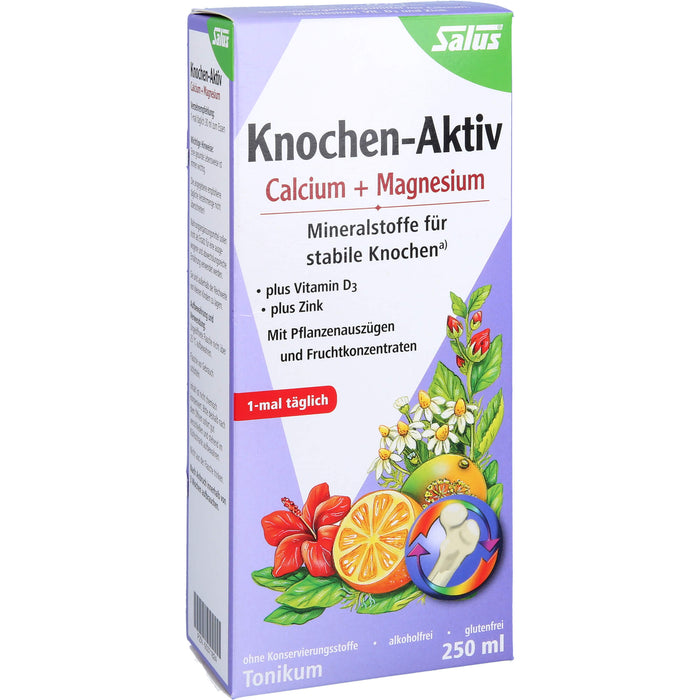 Salus Knochen-Aktiv Calcium+ Magnesium Tonikum, 250 ml Solution