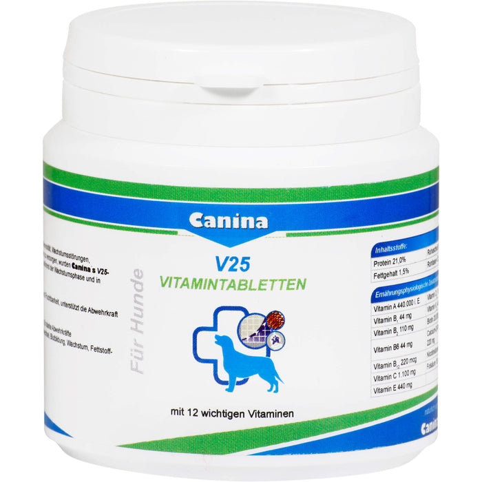 V25 Vitamintabletten Vet., 100 g TAB