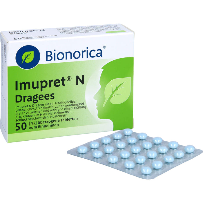 Imupret N Dragees, 50 pc Tablettes