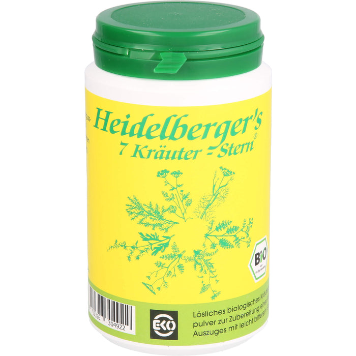 Heidelberger's 7 Kräuter-Stern Bio Tee, 100 g Thé