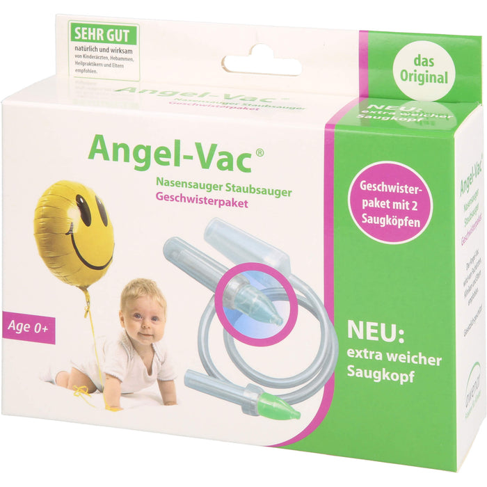Angel-Vac Nasensauger Staubsauger Geschwisterpaket, 1 pcs. Nasal aspirator
