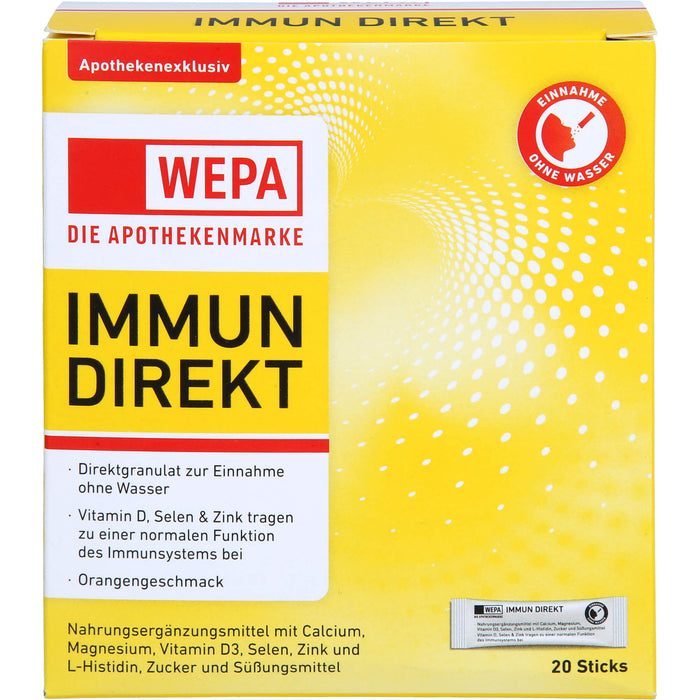 WEPA Immun Direkt Sticks, 20 St PUL