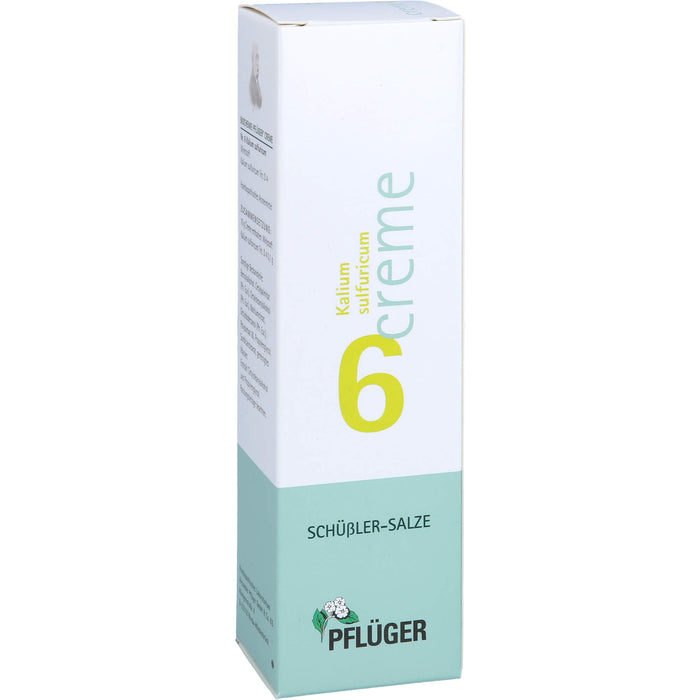 Biochemie Nr.6 Kalium sulfuricum Pflüger Creme, 75 g Crème