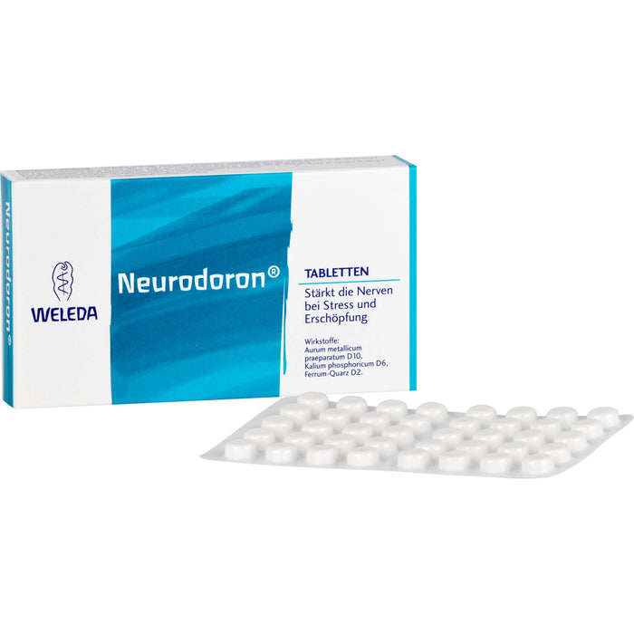 WELEDA Neurodoron Tabletten bei Stress und Erschöpfung, 80 pc Tablettes