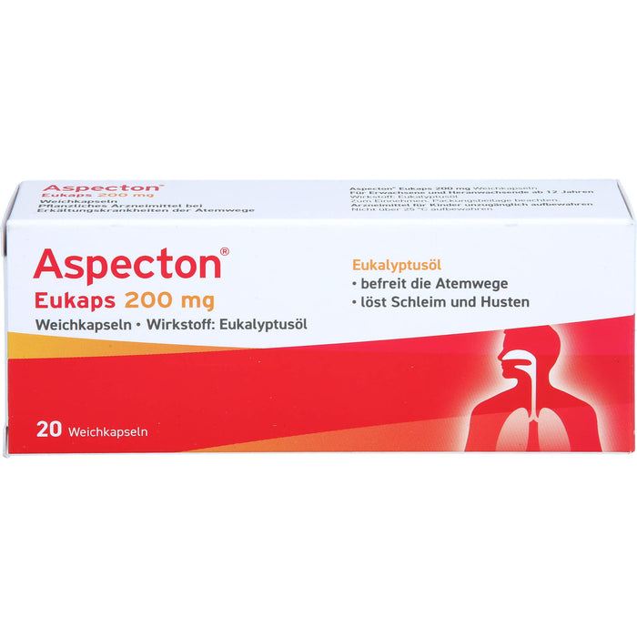 Aspecton Eukaps 200 mg Weichkapseln, 20 pc Capsules