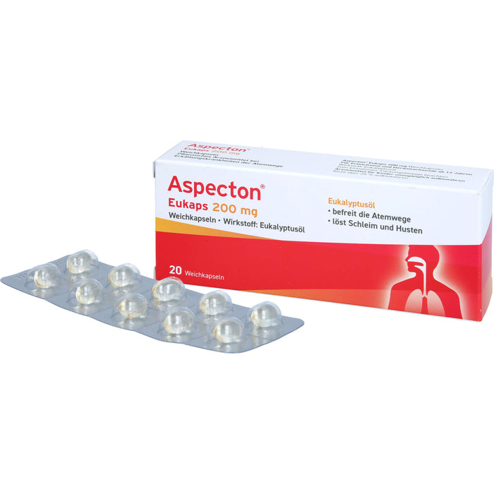 Aspecton Eukaps 200 mg Weichkapseln, 20 pc Capsules