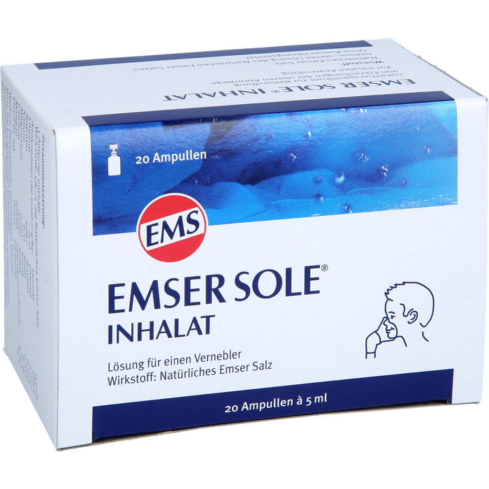 EMSER SOLE Inhalat Ampullen, 20 pc Ampoules