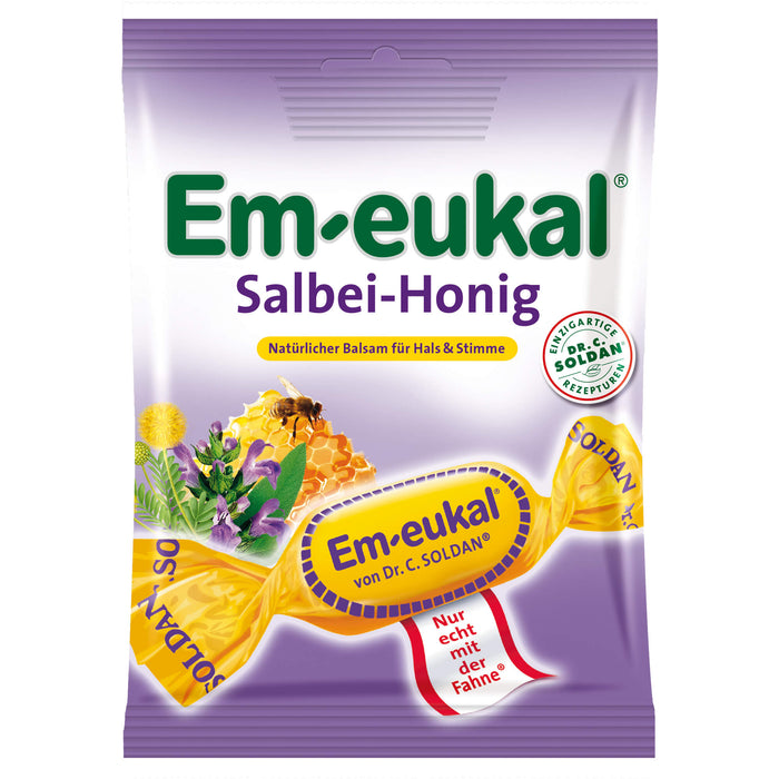 Em-eukal Salbei-Honig Bonbons, 75 g Candies