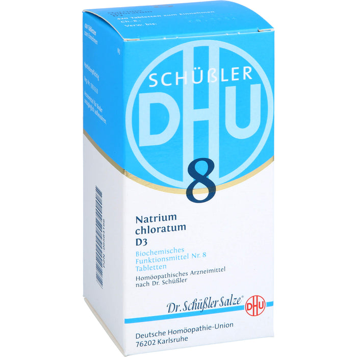 DHU Schüßler-Salz Nr. 8 Natrium chloratum D 3 Tabletten, 420 St. Tabletten