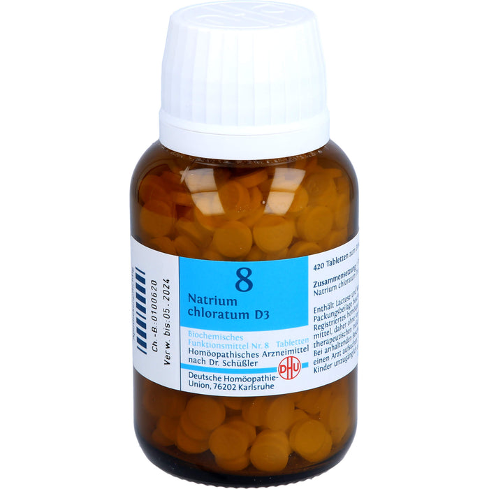 DHU Schüßler-Salz Nr. 8 Natrium chloratum D 3 Tabletten, 420 St. Tabletten