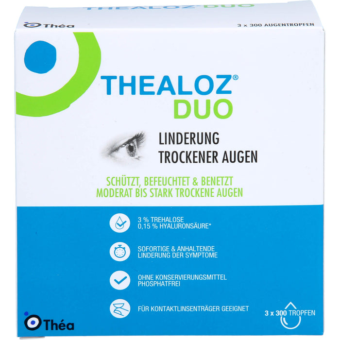 Thealoz Duo Augentropfen, 30 ml Solution