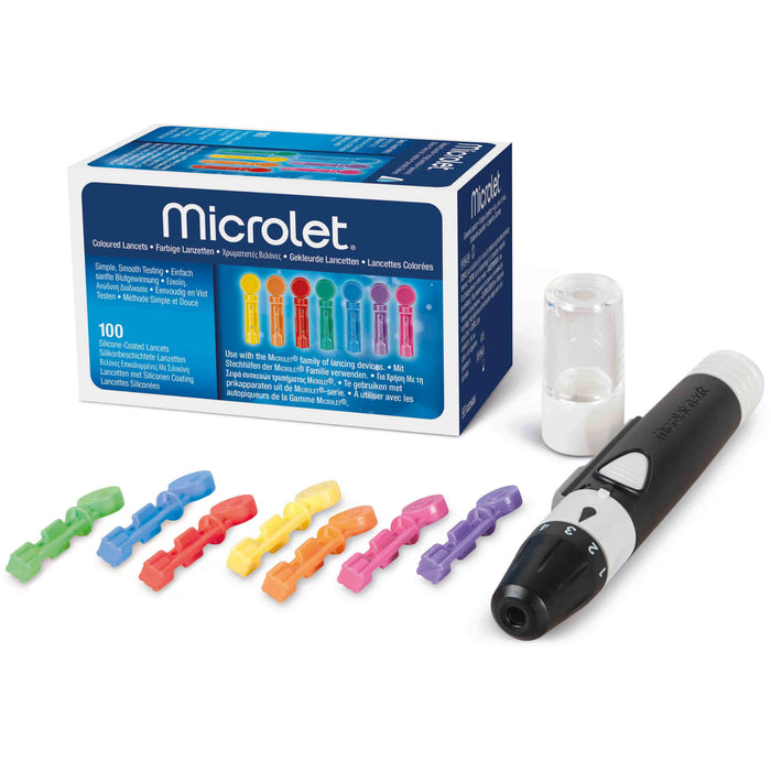 Microlet Lanzetten zur sanften Gewinnung eines Bluttropfens, 100 pcs. Accessory