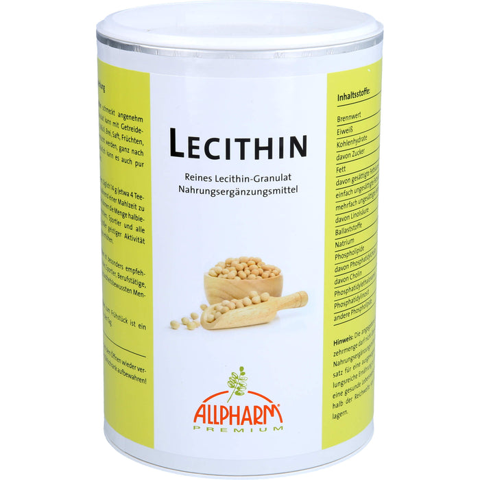 ALLPHARM Lecithin Granulat, 400 g Powder