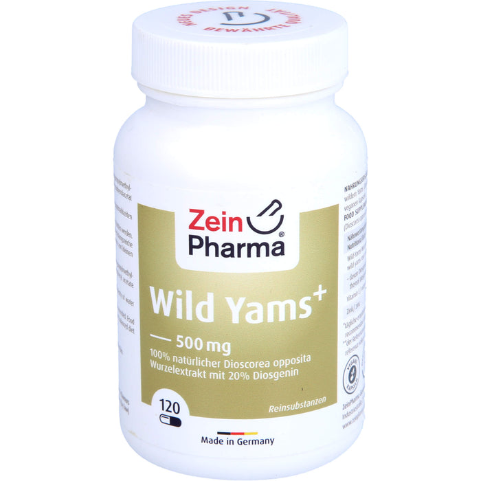 ZeinPharma Wild Yams Plus 500 mg Kapseln, 120 pcs. Capsules