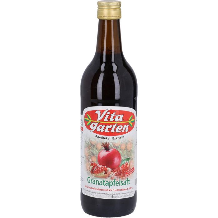 Vitagarten Granatapfelsaft, 750 ml Solution