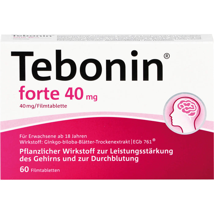 Tebonin forte 40 mg Filmtabletten, 60 pcs. Tablets