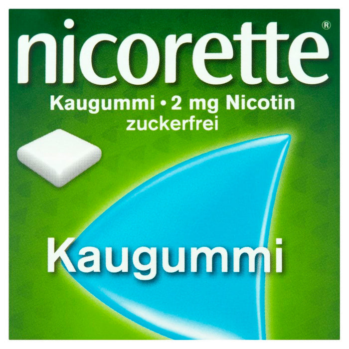 nicorette 2 mg whitemint Kaugummi für Raucher, 105 pc Gomme à mâcher