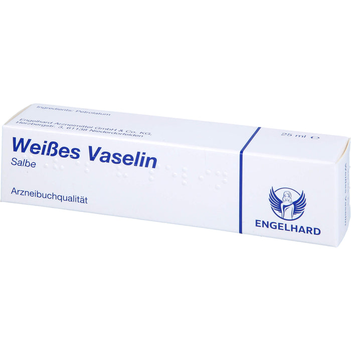 ENGELHARD ARZNEIMITTEL Weißes Vaselin Salbe, 25 ml Ointment