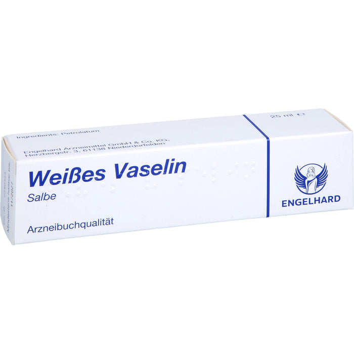 ENGELHARD ARZNEIMITTEL Weißes Vaselin Salbe, 25 ml Ointment