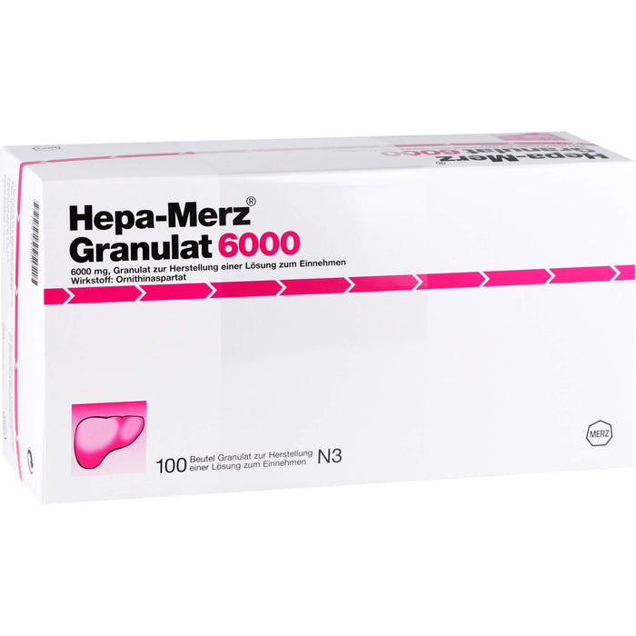Hepa-Merz Granulat 6000 Lebertherapeutikum, 100 pc Sachets