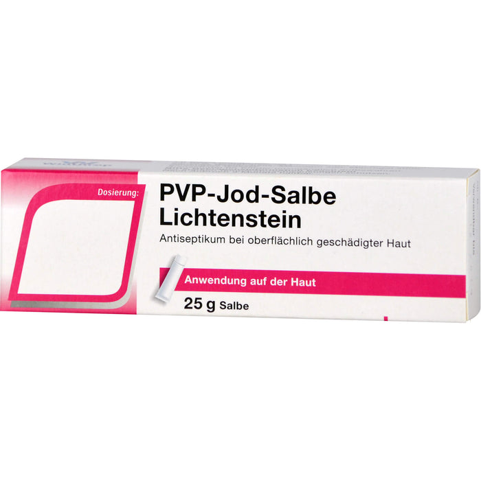 ZENTIVA PVP-Jod-Salbe Lichtenstein 100 mg/g, 25 g Ointment