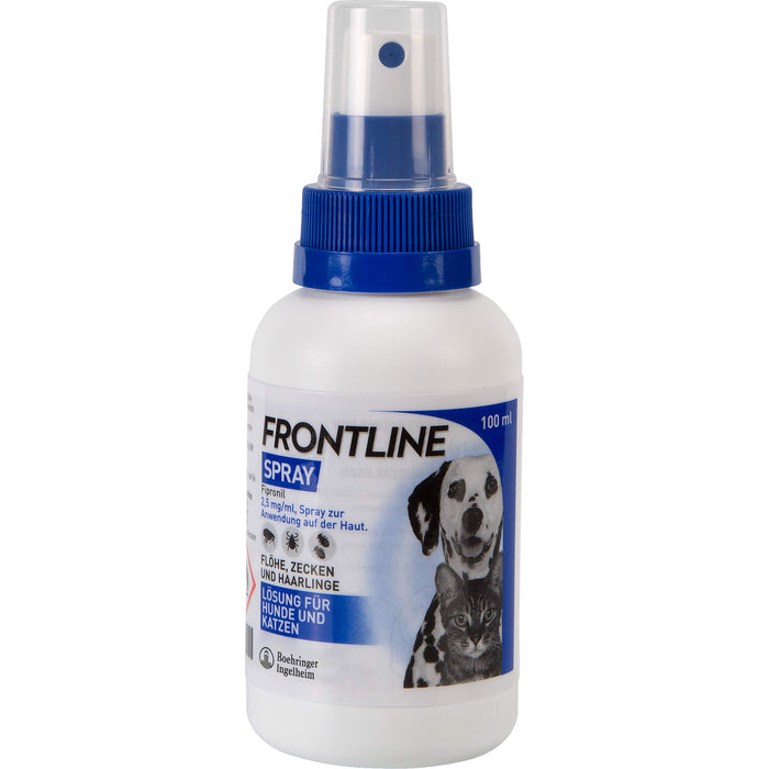 FRONTLINE Spray für Hunde und Katzen, 100 ml Lösung