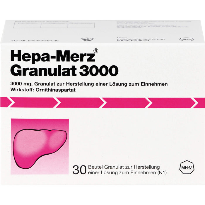 Hepa-Merz Granulat 3000 Lebertherapeutikum, 30 pc Sachets