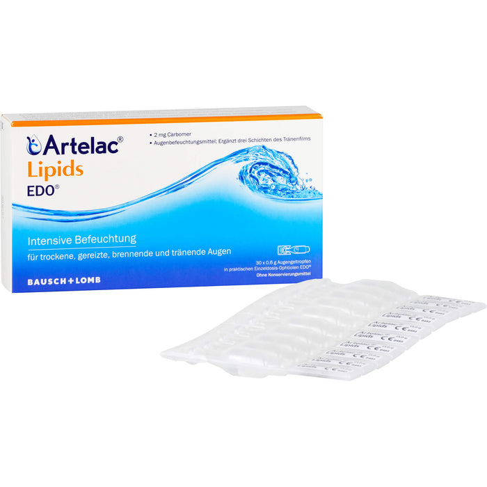 Artelac Lipids EDO, 30 pcs. Single-dose pipettes