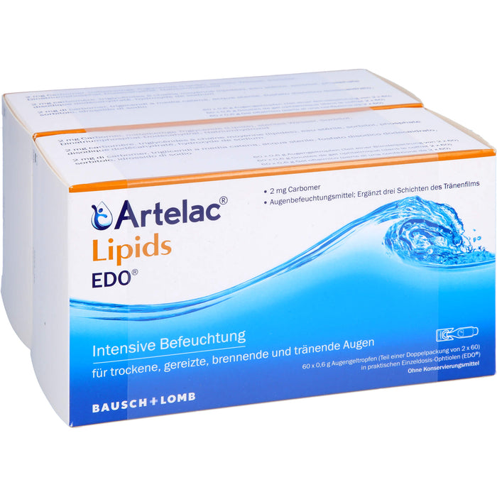 Artelac Lipids EDO, 120 pcs. Single-dose pipettes