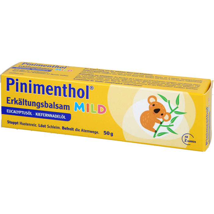 Pinimenthol Erkältungsbalsam mild, 50 g Onguent