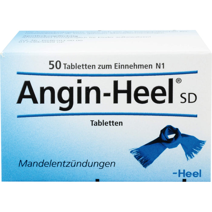 Angin-Heel SD Tabletten bei Mandelentzündungen, 50 pcs. Tablets
