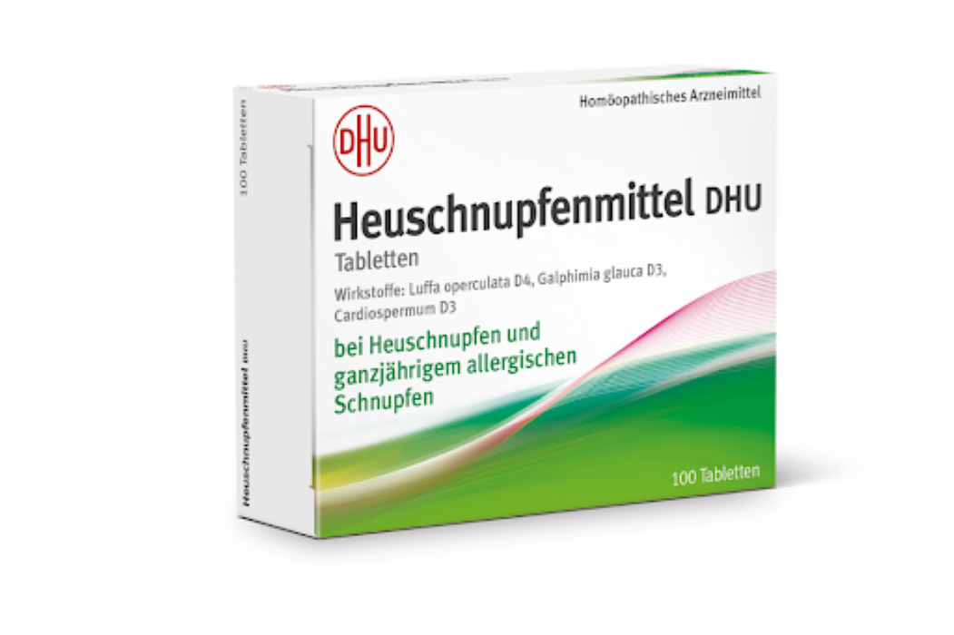 DHU Heuschnupfenmittel – macht nicht müde – hilft Augen und Nase, 100 pc Tablettes