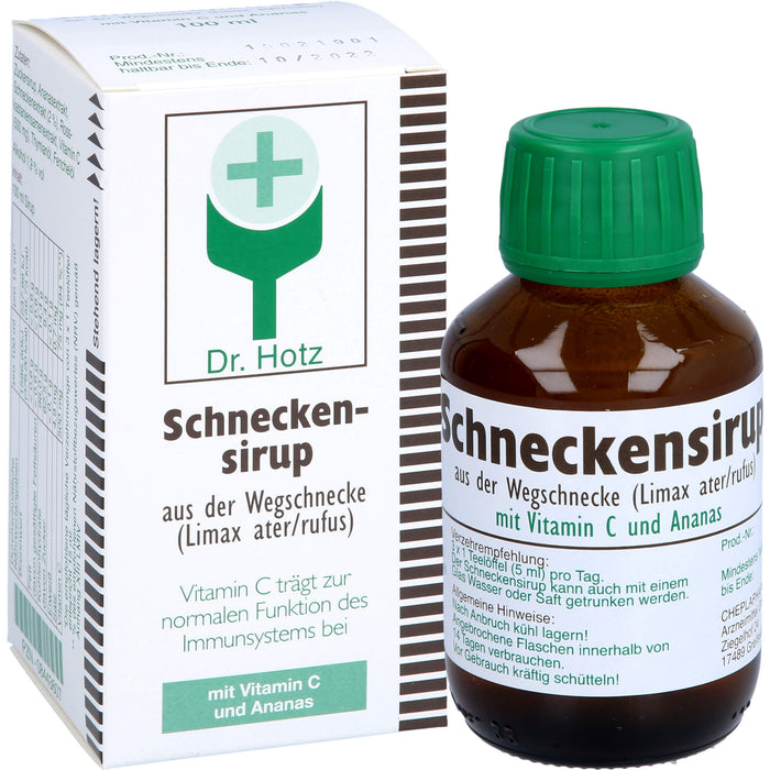 Schnecken-Extrakt-Sirup Hotz, 100 ml Solution