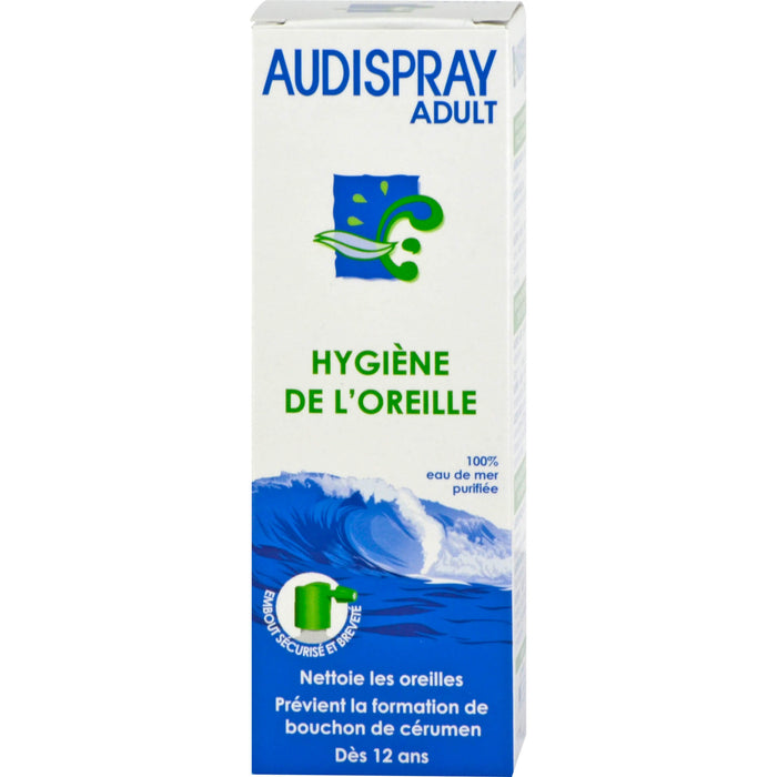 DIEPHARMEX Audispray Ohrenhygiene Adult zur Reinigung der Ohren, 50 ml Solution
