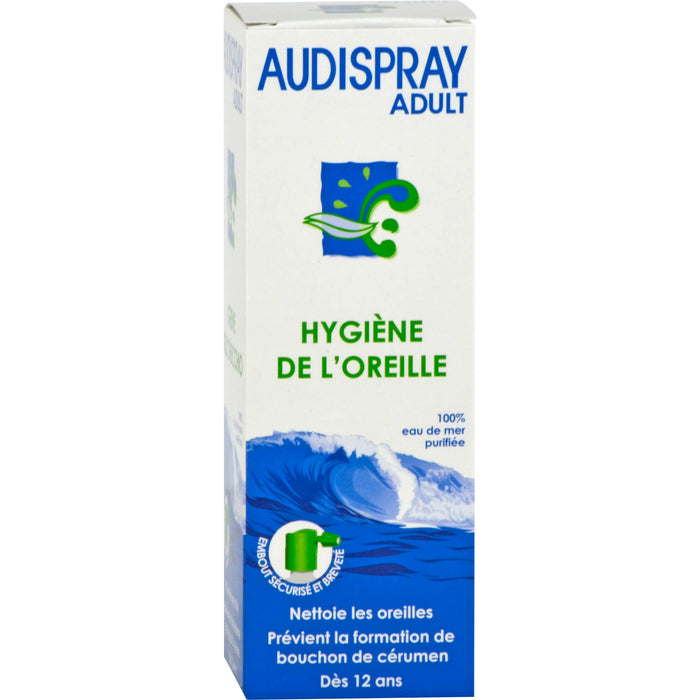 DIEPHARMEX Audispray Ohrenhygiene Adult zur Reinigung der Ohren, 50 ml Solution