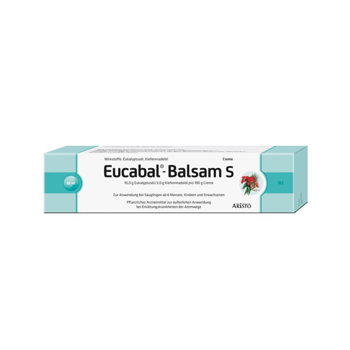 Eucabal-Balsam S bei Erkältungskrankheiten der Atemwege, 50 ml Cream