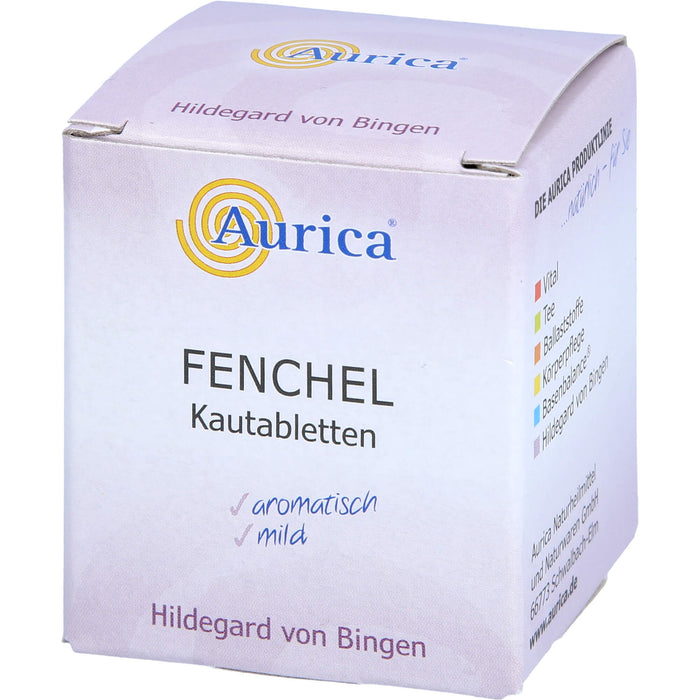 Aurica Fenchel Kauttabletten, 170 pcs. Tablets