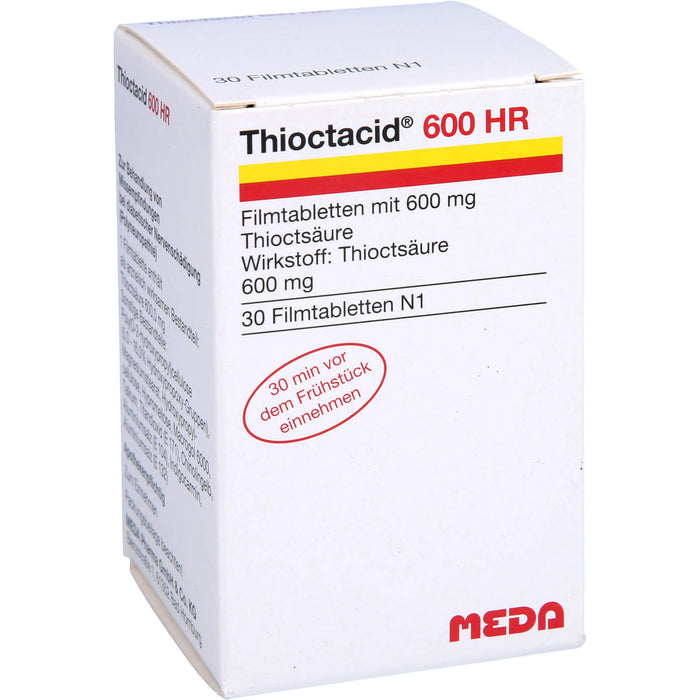 Thioctacid 600 HR Filmtabletten bei diabetischer Polyneuropathie, 30 pc Tablettes