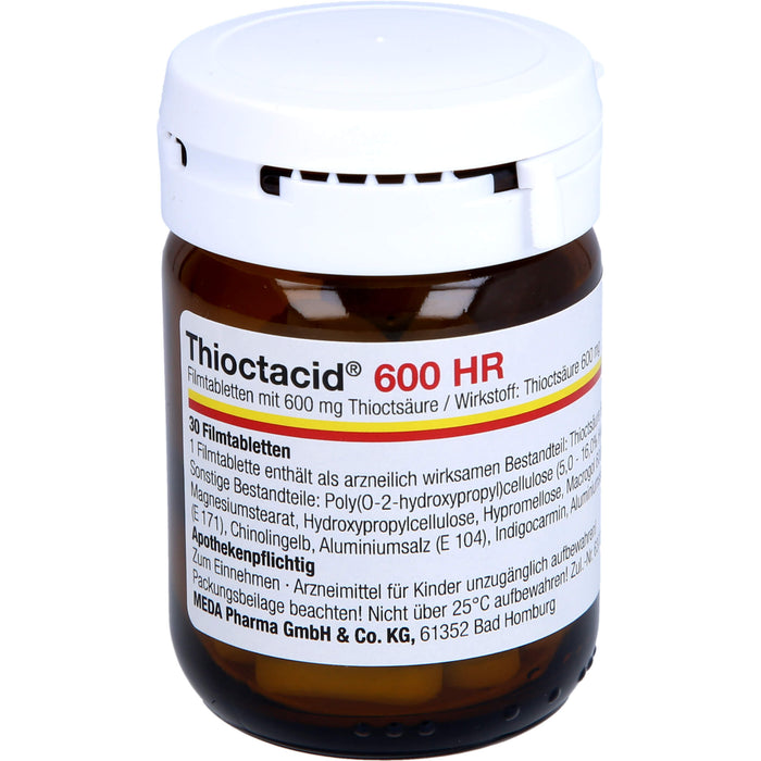 Thioctacid 600 HR Filmtabletten bei diabetischer Polyneuropathie, 30 pcs. Tablets