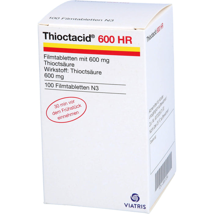 Thioctacid 600 HR Filmtabletten, 100 pc Tablettes