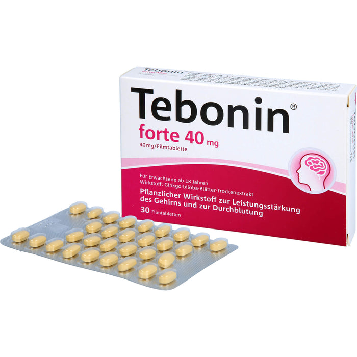 Tebonin forte 40 mg Tabletten, 30 pcs. Tablets