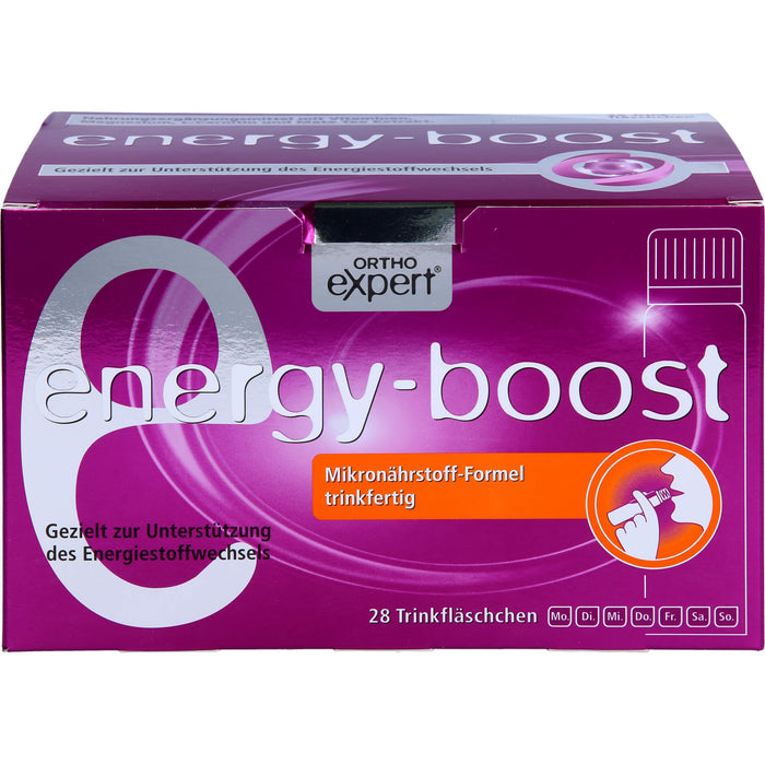 energy-boost Orthoexpert Trinkfläschchen, 28 pc Ampoules