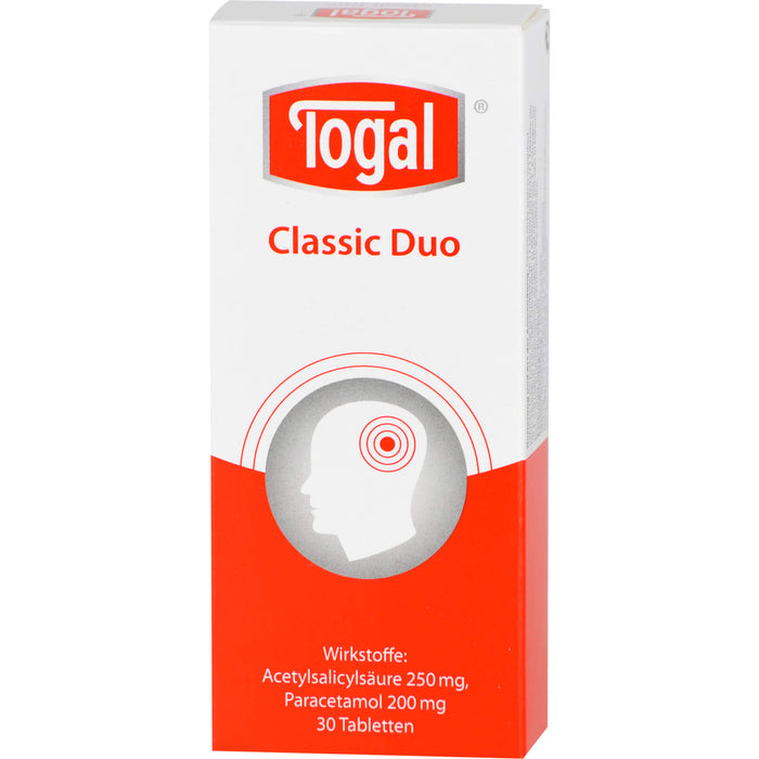 Togal Classic Duo Tabletten, 30 pcs. Tablets