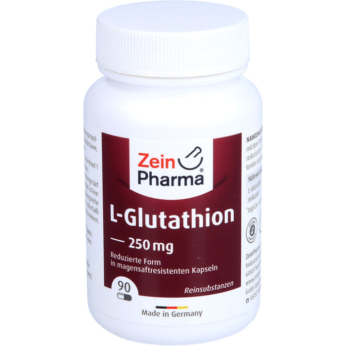 ZeinPharma L-Glutathion 250 mg Kapseln, 90 pcs. Capsules