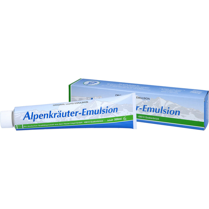 Original Lloyd Alpenkräuter-Emulsion, 200 ml Cream