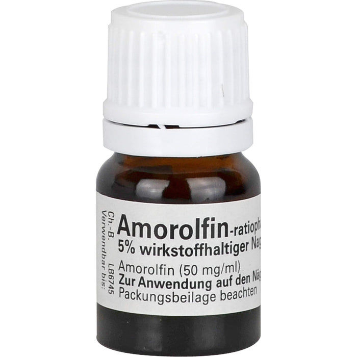 Amorolfin-ratiopharm® 5% wirkstoffhaltiger Nagellack, 5 ml Wirkstoffhaltiger Nagellack