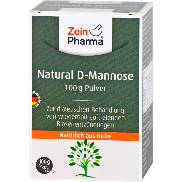 ZeinPharma Natural D-Mannose Pulver, 100 g Poudre