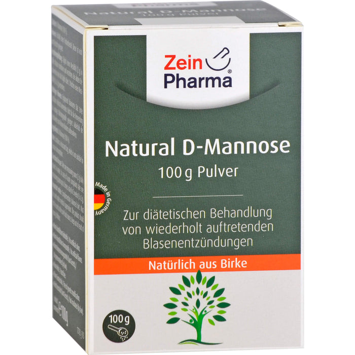 ZeinPharma Natural D-Mannose Pulver, 100 g Poudre