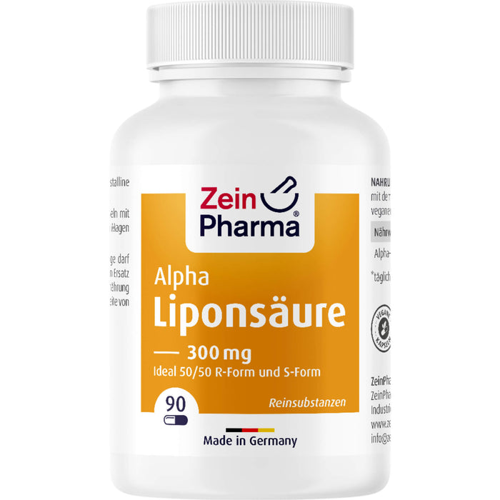 Zein Pharma Alpha-Liponsäure 300 mg Kapseln, 90 pcs. Capsules