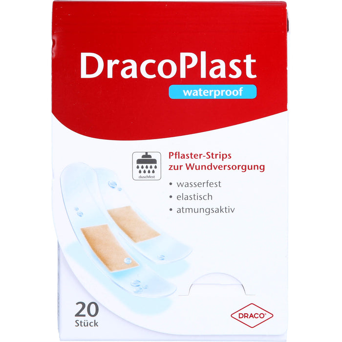 DracoPlast Waterproof Pflasterstrips sortiert, 20 pcs. Patch